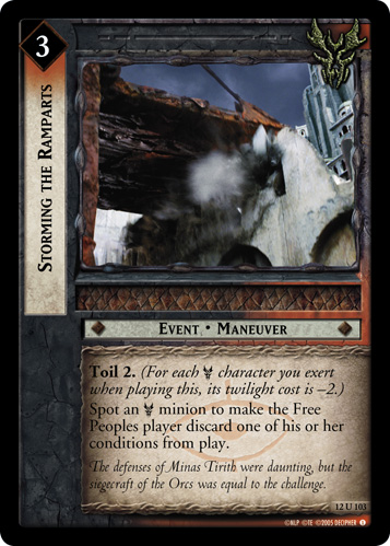 Storming the Ramparts